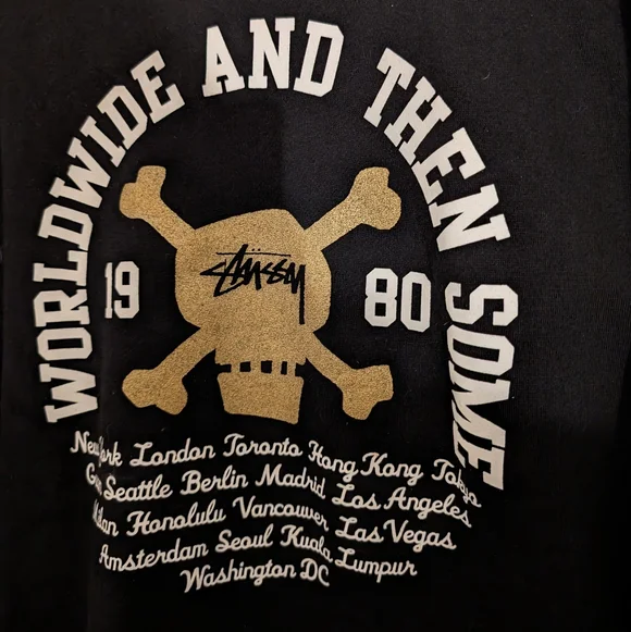 NWOT Men's Stussy Sweatshirt Size XL - Picture 3 of 5